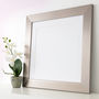 Bespoke Brushed Silver Picture Frame, thumbnail 3 of 3