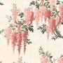 Wisteria Coral Floral Wallpaper, thumbnail 4 of 4