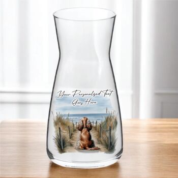 Personalised Cocker Spaniel Dog Beach Walk Collection, 8 of 8