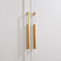 Solid Brass Gold Door And Drawer Pull Handles, thumbnail 3 of 12