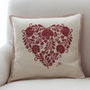 Romany Heart Cushion, thumbnail 1 of 2
