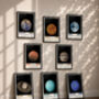 The Solar System Set Of Eight Planet Prints, thumbnail 1 of 12