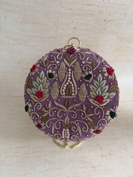 Purple Colourful Bangle Clutch, 7 of 12