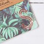 Tropical Design Copper Letter Notebook, thumbnail 2 of 2