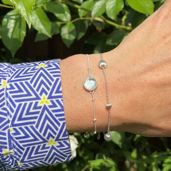August Birthstone Amethyst And Sterling Silver Set, 3 of 6