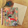 Sylvan Forest Animals Greeting Card, thumbnail 1 of 8