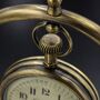 Personalised Bronze 1st Anniversary Desk Clock With Compass, thumbnail 10 of 12