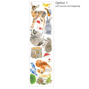 Woodland Nursery Wall Stickers, Animals And Tree Set, 4 of 7