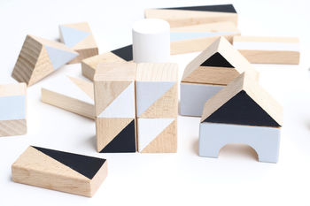 Monochrome Wooden Blocks, 5 of 7