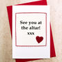 'Altar' Wedding Card For Husband Or Wife, thumbnail 1 of 2
