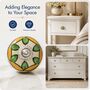 Traditional Ceramic Round Shaped Dresser Knob, thumbnail 7 of 8