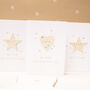 Cream Pointelle Christening Blanket With Cross And Name, thumbnail 3 of 11