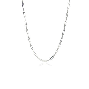 Sterling Silver Or 18ct Gold Plated Paperclip Chain, 5 of 7