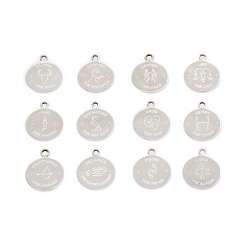 Personalised Zodiac Necklace In Sterling Silver, 3 of 8