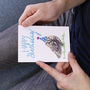 'Happy Birthday' Owl Party Hat Card, thumbnail 3 of 5
