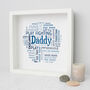 Personalised Birthday Word Art Gift For Dad, thumbnail 4 of 8