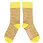 Women's Organic Cotton Patterned Socks, thumbnail 3 of 8