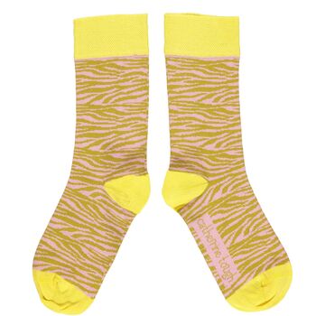 Women's Organic Cotton Patterned Socks, 3 of 8