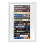 41st Birthday Personalised Print, 1983 Films, 41st Gift, thumbnail 4 of 8