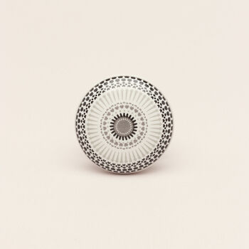 G Decor Positive Energy Radiance Patterned Cupboard Ceramic Door Knob, 4 of 5