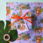 Jungle Tigers Wrapping Paper, thumbnail 1 of 9