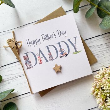 Daddy Golf Father's Day Card, 3 of 3