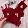 Handmade Mini Christmas Stocking, thumbnail 2 of 5