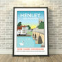 Henley On Thames, River Thames, Oxfordshire Print, thumbnail 1 of 5