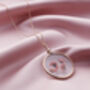 Sterling Silver Round Glass Locket Necklace, thumbnail 6 of 9
