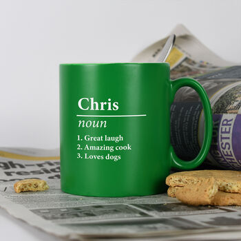 Personalised Name Definition Mug, 7 of 7