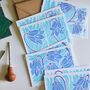 Scottish Bluebells Notecards Set Of Eight Notecards And Envelopes, thumbnail 5 of 10