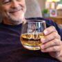 Personalised 50th Birthday Whisky Glass Gift, thumbnail 1 of 3