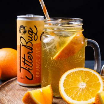 'Orange Jive' Healthy Soft Drink Acv Seltzer Pack, 2 of 12