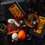 Letterbox 'Trick Or Treat' Brownies And Party Pieces, thumbnail 2 of 2