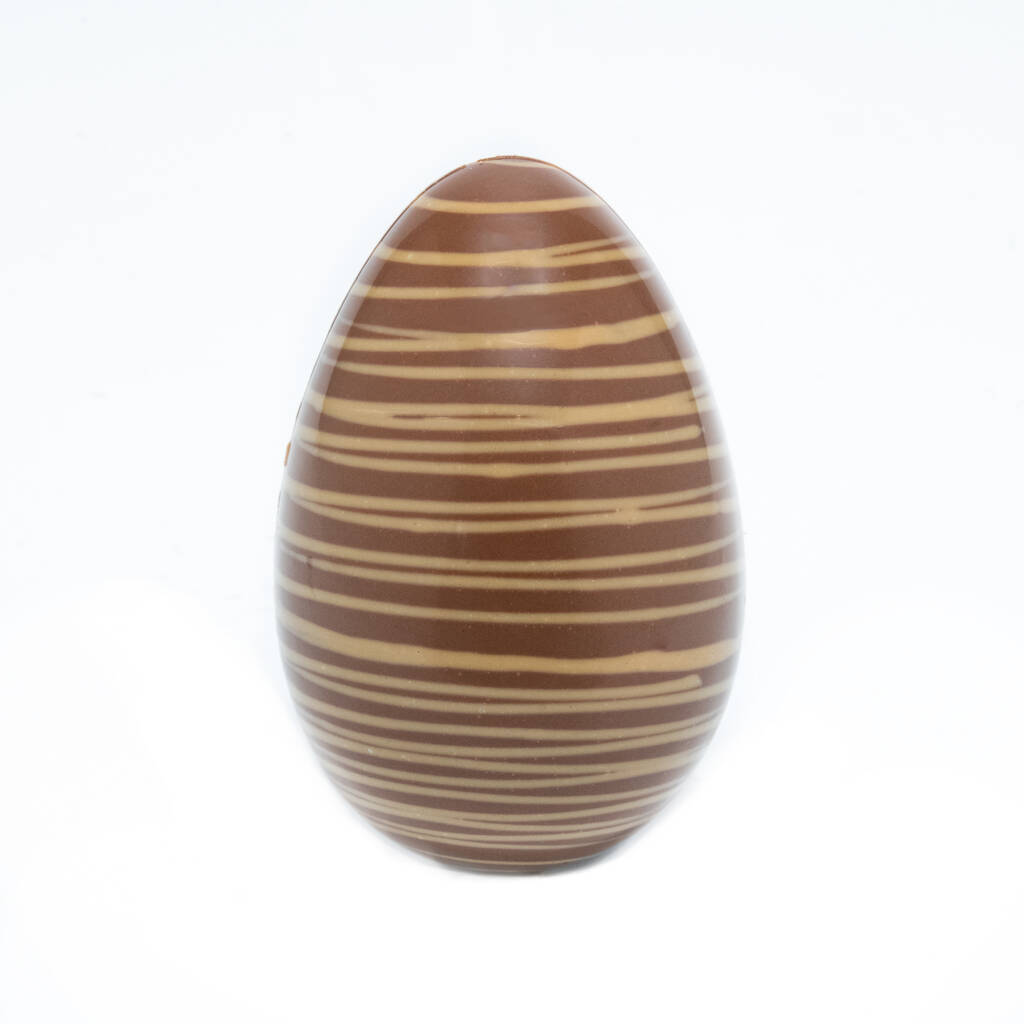Hazelnut, Caramel And Chocolate Marshmallow Loaded Egg By izelias chocolate