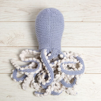 Giant Robyn The Octopus Knitting Kit, 5 of 10