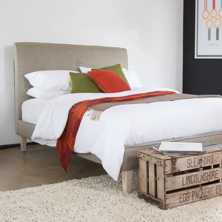 The Canterbury Upholstered Bed Frame By Get Laid Beds