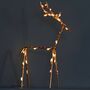 Christmas Deer With Lights, thumbnail 2 of 3