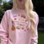 Cute Cosy Season Embroidered Sweatshirt, thumbnail 2 of 7