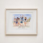 Best Friend Gift, Custom Portrait Painting Hand Drawn From Photo, thumbnail 10 of 12