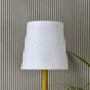 Dolly Green Check Gathered Scrunchie Lampshade, thumbnail 2 of 2