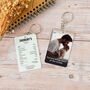 Personalised Metal Photo Funny Keyring For Dad, thumbnail 1 of 6