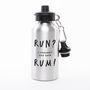 'Run? Rum' Gym Water Bottle, thumbnail 4 of 5