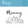 Personalised Floral Name Gin Glass, thumbnail 4 of 5