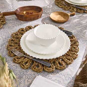 Set Of Four Loop Woven Placemats, 4 of 6