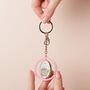 Pusheen The Cat Pink And Blue 'Hi , Bye' Spinning Keyring, thumbnail 1 of 8