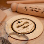 Luxury Wooden Personalised Baking Set, thumbnail 8 of 11