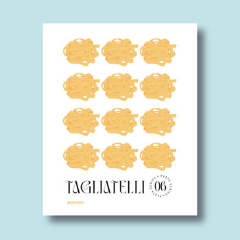 Tagliatelli Pasta Print, 2 of 2