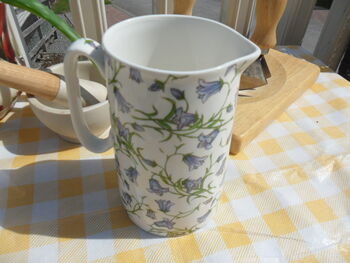 Medium China Jug In Harebell Design, 7 of 8