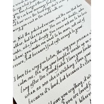 Handwritten A4 Parchment Letter With Red Wax Seal, 7 of 7